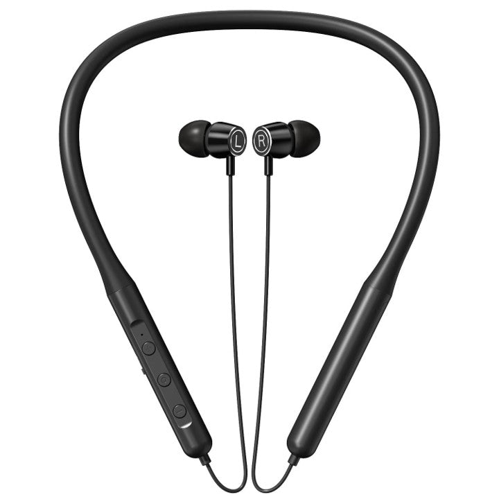 Sports Neckband LED Digital Display Wireless BT Headphone Bass Headset Earbuds